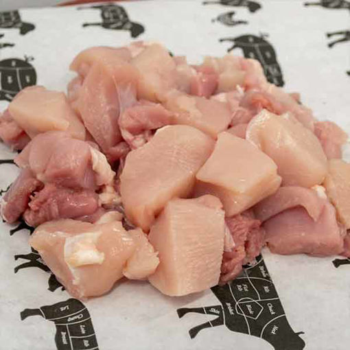 Picture of Diced Chicken Breast & Thigh Meat (1kg Wt)