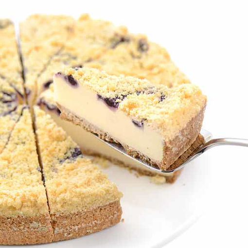 Picture of Baked Blueberry Crumb Cheesecake (14p/ptn)