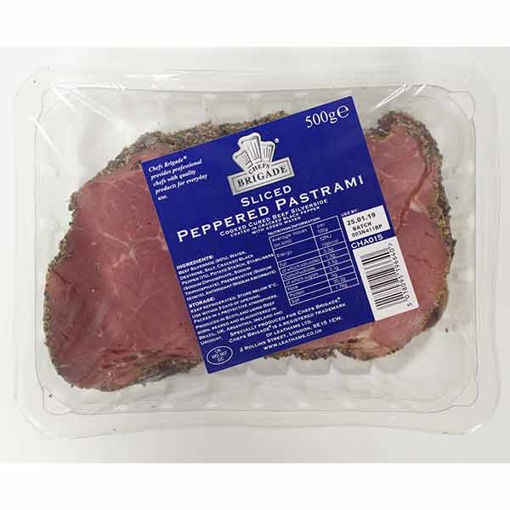 Picture of Sliced Peppered Pastrami (6x500g)