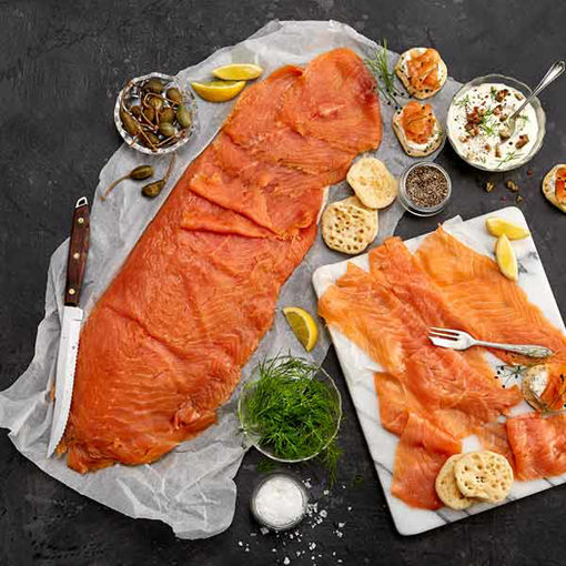 Picture of Coln Valley Smoked Salmon D-Cut (10x1kg)