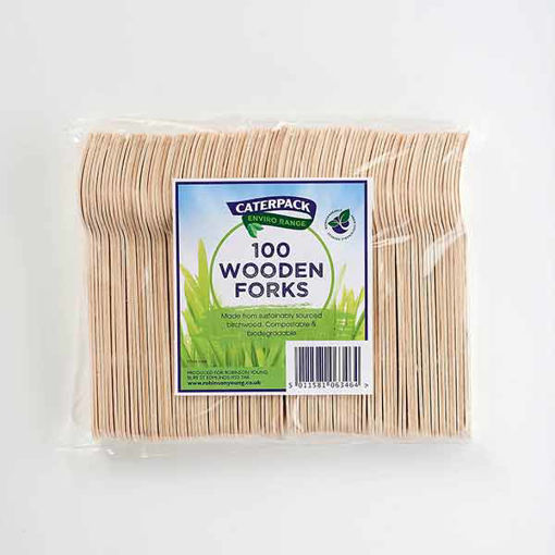 Picture of Enviro Wooden Forks (10x100)