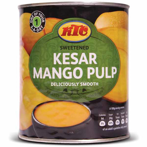 Picture of KTC Sweetened Kesar Mango Pulp (6X850g)