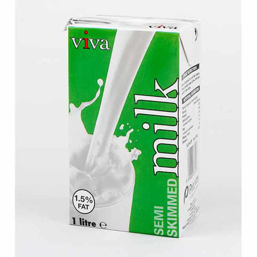 Picture of Viva Semi Skimmed Milk (12x1ltr)