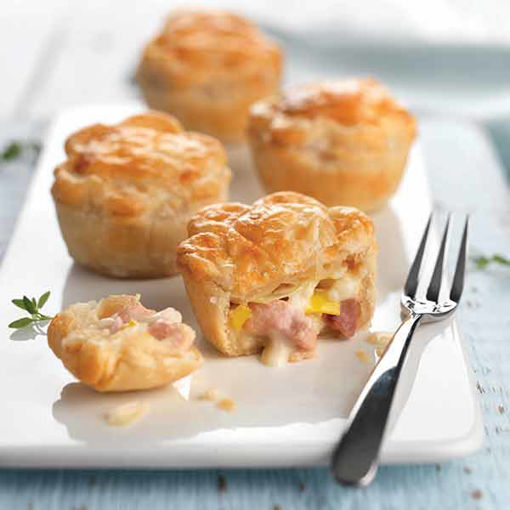 Picture of Chicken, Bacon & Leek Party Pies (12x6x30g)