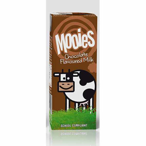 Picture of Mooies Chocolate Flavoured Milk (27x200ml)