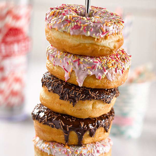 Picture of Mixed Icing Topped Doughnuts (36x60g)