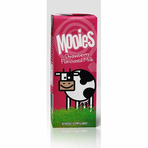 Picture of Mooies Strawberry Flavoured Milk (27x200ml)