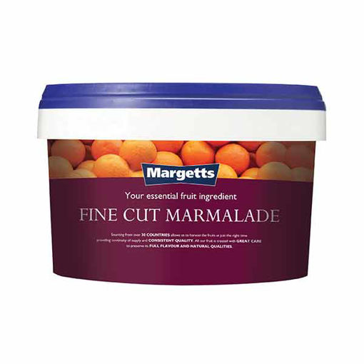 Picture of Margetts Fine Cut Orange Marmalade (4x3kg)