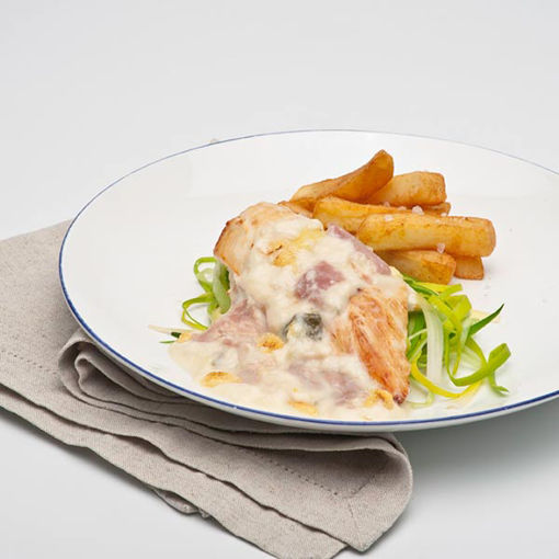Picture of Chicken with Ham, Cheese & Leek (12x320g)