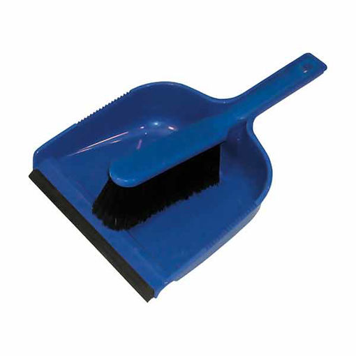 Picture of Dust Pan & Brush Set (Soft) Blue (24)