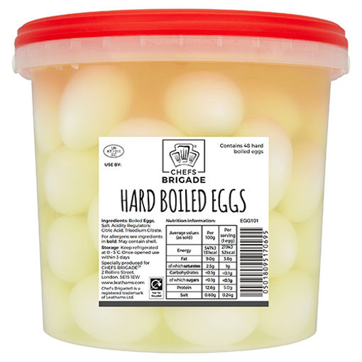 Picture of Boiled Eggs (whole & peeled) (4x12)