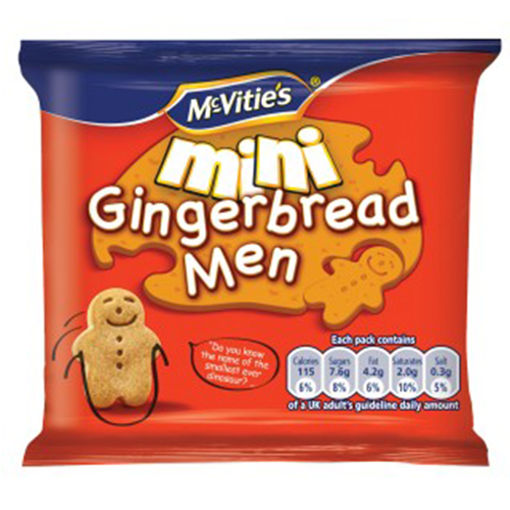 Picture of McVitie's Mini Gingerbread Men (100x19g)