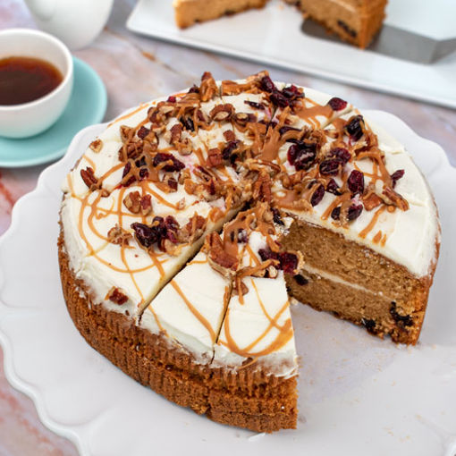 Picture of Toffee Cranberry & Pecan Cake Pre-Cut x 14 (14ptn)