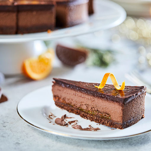 Picture of CSBC Vegan Spiced Chocolate & Orange Cheesecake (14ptn)