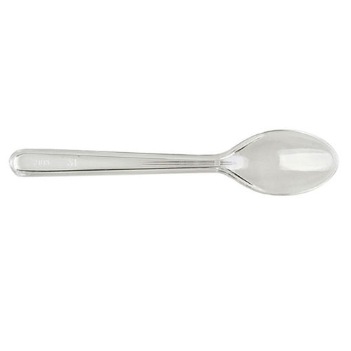 Picture of Clear Disposable Teaspoons (10x100)