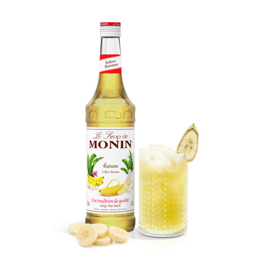 Picture of Monin Yellow Banana Syrup (4x1L)