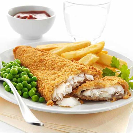 Picture of Three Oceans Breaded Haddock, 6-7oz (18)