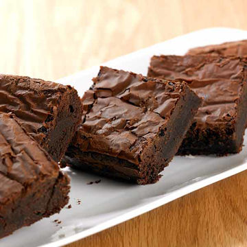 Picture of The Handmade Cake Co. Gluten Free Chocolate Brownie Traybake (15ptn)