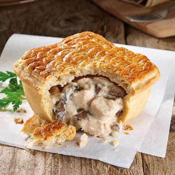 Picture of Wrights Chicken & Mushroom Square Pies (12x268g)