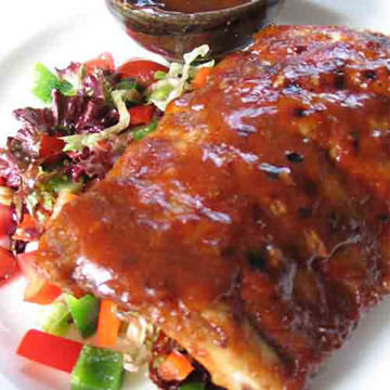 Picture of Big Jake's Half Rack Ribs in BBQ Sauce (12x225g)