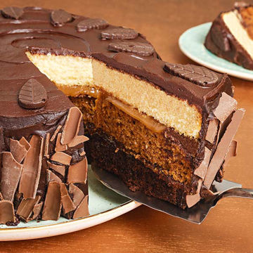 Picture of Classic Desserts Autumnal Log Cake (14ptn)