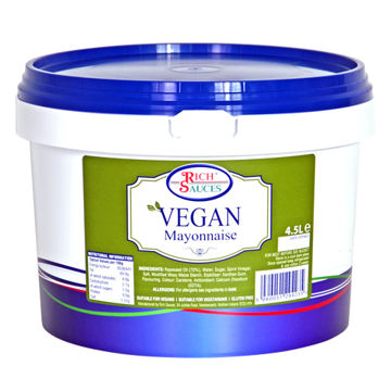 Picture of Rich Sauces Vegan Mayonnaise (4.5L)