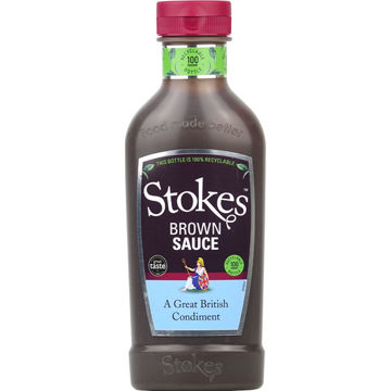 Picture of Stokes Real Brown Sauce Squeezy (10x505g)