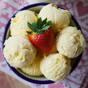 Picture of Yorvale Clotted Cream Ice Cream (4x5L)
