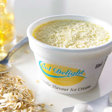 Picture of Cooldelight Vanilla Flavour Ice Cream Tubs (60x80ml)