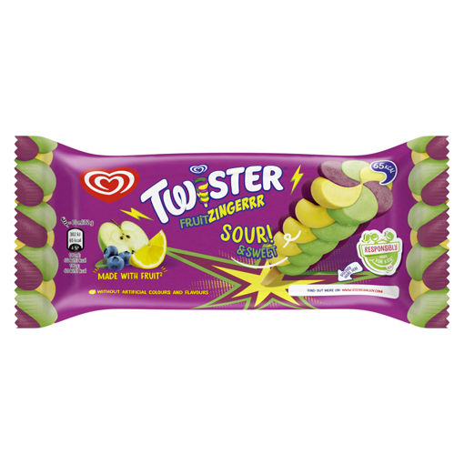 Picture of Wall's Twister Fruit Zingerrr (35x70ml)