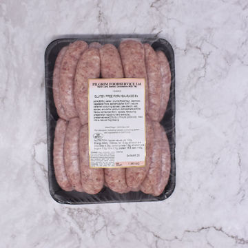 Picture of Delenco Gluten Free Pork Sausages (8x1.36kg)