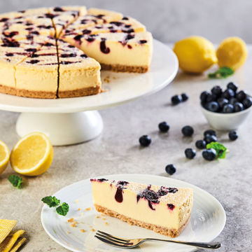 Picture of Chefs' Selections Lemon & Blueberry Cheesecake (14ptn)