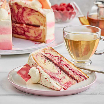 Picture of Chefs' Selections Raspberry Ripple Cake (14ptn)