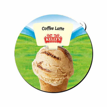 Picture of Kelly's of Cornwall Coffee Latte Ice Cream (4.5L)