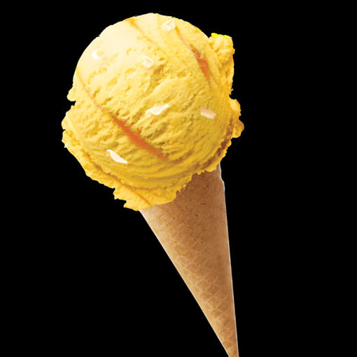 Picture of Kelly's of Cornwall  Mango Ice Cream (4.5L)