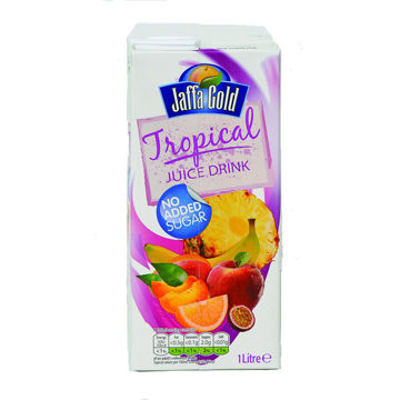Picture of Jaffa Gold Tropical Juice Drink - No Added Sugar (12L)