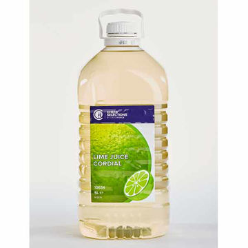 Picture of Chefs' Selections NAS Lime Juice Cordial (2x5L)