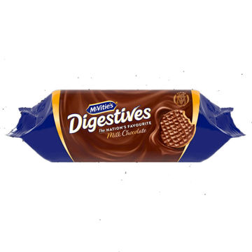 Picture of McVitie's Tasties Milk Chocolate Digestive Biscuits (12x300g)