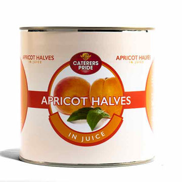 Picture of Caterers Pride Apricot Halves in Juice (6x2.65kg)
