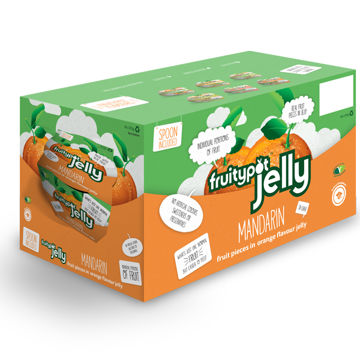 Picture of Fruitypot Mandarins in Orange Jelly (18x120g)