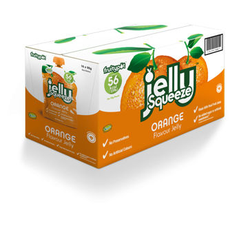 Picture of Fruitypot Orange Flavour Jelly Squeeze (16x95g)