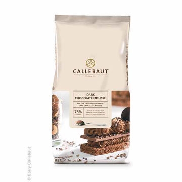 Picture of Callebaut Dark Chocolate Mousse Powder (10x800g)
