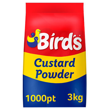 Picture of Bird's Custard Powder Mix (4x3kg)