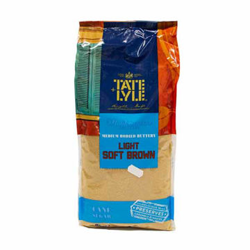 Picture of Tate & Lyle Light Brown Soft Sugar (4x3kg)