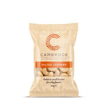 Picture of Cambrook Baked & Salted Cashews (24x45g)
