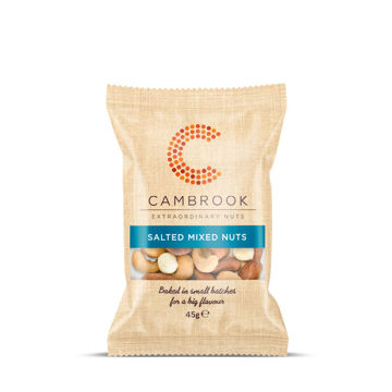 Picture of Cambrook Baked & Salted Mixed Nuts (24x45g)