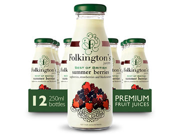 Picture of Folkington's Best of British Summer Berries Drink (12x250ml)