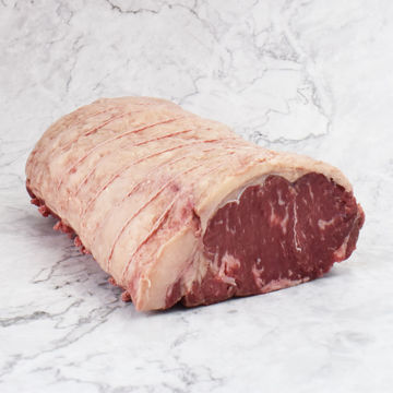 Picture of Beef - Striploin, Half, Boneless, Rolled, 8kg+ (Avg 4.5kg Wt)