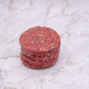 Picture of Beef Burger - with Red Onion, Avg. 100g (10)