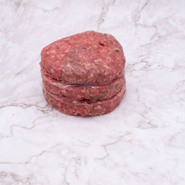 Picture of Beef Burger - with Red Onion, Avg 150g (7)
